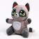 Soft toy "Raccoon", with a pocket on the stomach
