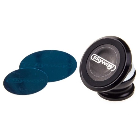 Magnetic phone holder on the SkyWay panel, metal, black, S00303008