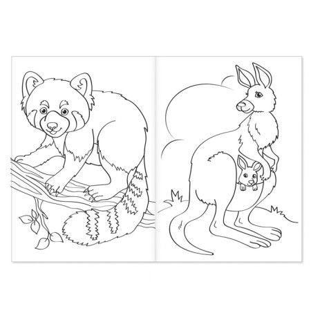 Coloring "Animals", 20 pages-1