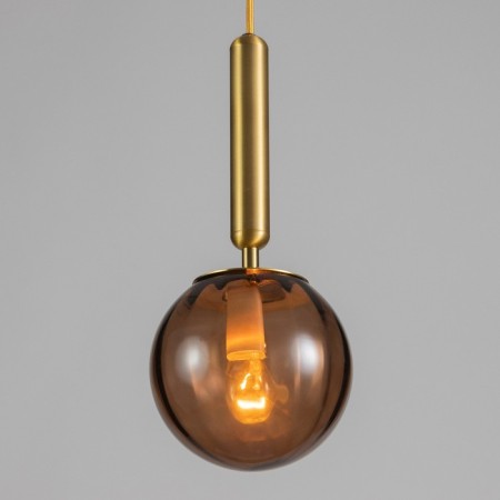 Bayerlux lamp "Javier" E14 40W gold-amber 15x15x35-185 cm-2