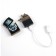 Electronic lighter "wolf spirit", from USB, arc, black, in the bag