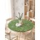 The tablecloth “pleasant snowflakes”, round, oxford, elastic band, size 140x140 cm, diameter 105-120 cm