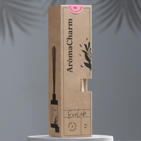 Aromatic diffuser "Ecolife", 100ml, Pomelo & Redcedar-2