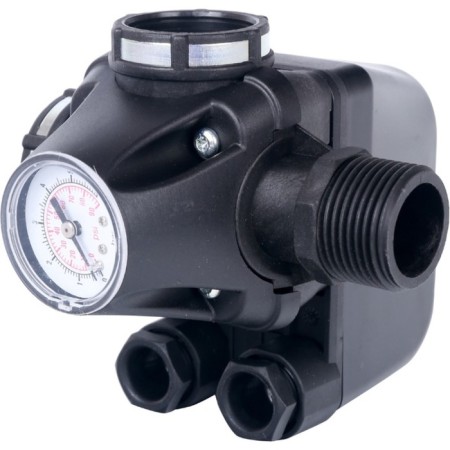 Pressure relay Stout SCS-0001-000053, with a built-in manometer PM5-3W, 1-5 bar