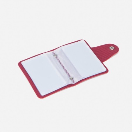 Businessman on the button, 24 cards, red color-2