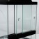 Terrarium with sliding doors 30 l, black 30 x 30 x 35 cm