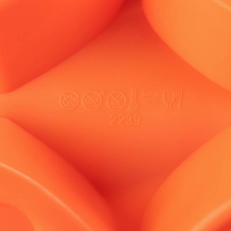 Baking shape of the shade “heartbeat”, silicone, 30 × 17.5 cm, 8 cells (7 × 6.5 cm), color mix-3