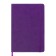 Leduced Diary A5, 140l, cage, leatherette, elastic band, blue cut, purple