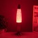 Lava-lamp "Rocket" 1x30W E14-R39 (sparkles) red 8x8x34cm