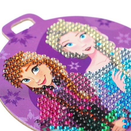 Diamond mosaic on the suspension "New Year" Cold heart-3