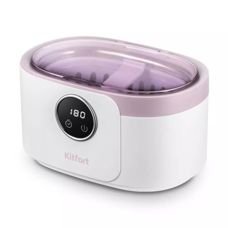 Ultrasonic sink KitFort KT-6375, 50 W, 0.5 l, white