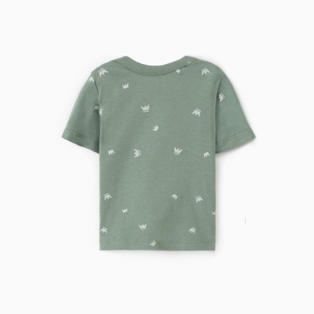Children's Minaku T-shirt, olive color, height 68-74cm-8