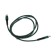 Type-C cable-Type-C, 3 A, 66 W, fast charging, fabric braid, 1 meter, green