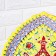 Frog Oval Rishtan ceramics 42cm yellow, mix
