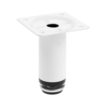 Round OKR001WH tundra, d = 30 mm, h = 80 mm, white color