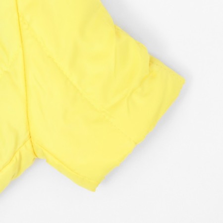 Kombinyson "Fluff", size M (DS 30 cm, OG 42, Osh 32 cm), yellow-11