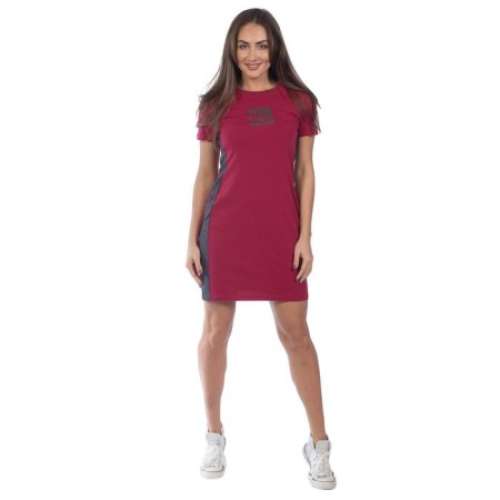 Dress, size 46, burgundy color