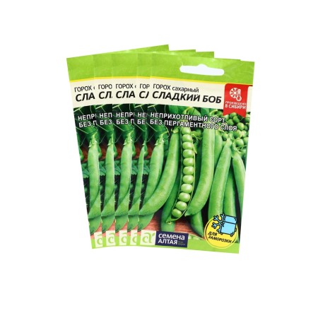Seed peas "Sweet Bob", early -ripened, set 5 pcs