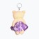 Suspension "Bear in a skirt with a rose", color mix