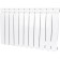 Aluminum radiator Stout Bravo, 500 x 80 mm, 11 sections, side connection