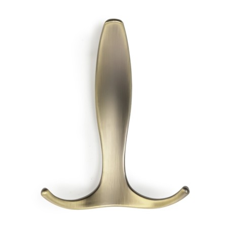 Furniture hook Cappio Flat, three -rod, bronze-3
