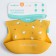 Blory for feeding "bird" silicone with pockets, yellow color