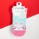 New Year's children's socks I am a “bunny”, blue color, 12-14 cm