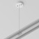 Cable suspension 1 pc, technical tra001cw-11W, 200x3,2x3.2 cm, white color