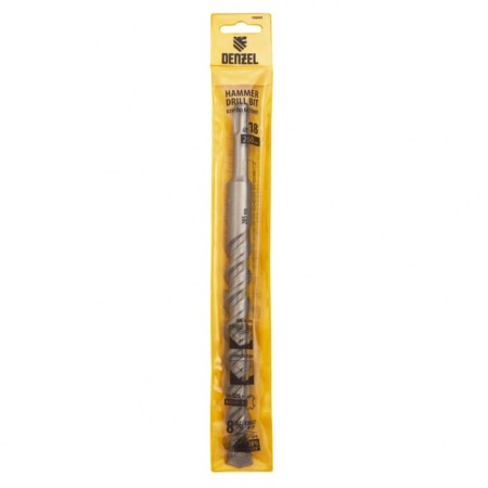 Denzel 705043, double spiral, Cobalt W-Tip, SDS Plus, 18 x 260 mm.-4