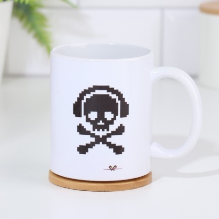 Sublimation mug "Gamers do not die", with the application-1