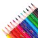 Pencils of 12 flowers in a cardboard box, flavored, triangular, wooden. Mix fruits