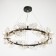 Chandelier 1176/25 G4 20W black 60x60x12 cm Bayerlux