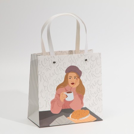 Gift package, packaging, "girl", 20 x 20 x 10 cm