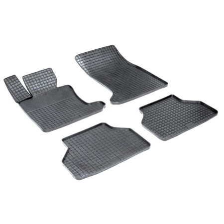 Rubber rugs ’grid’ for BMW 5 Ser E60, 2003-2010