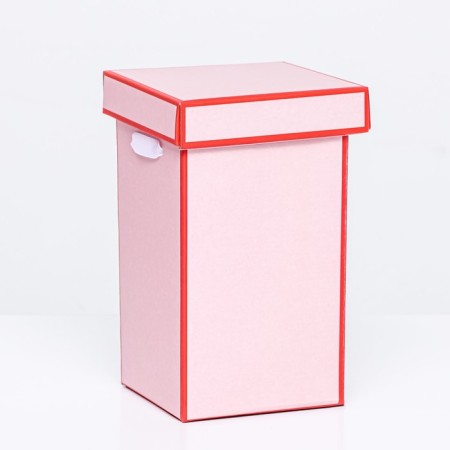 Set of boxes 3 in 1, red, 17 x 25 cm / 14 x 23 cm / 10 x 18 cm-3