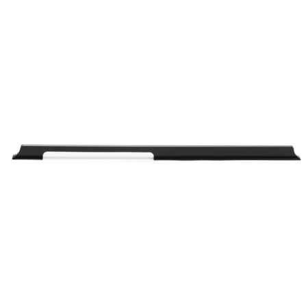 Cappio bracket handle, aluminum, m/o 448 mm, black color with gray insert-3