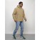 Male spring jacket, size 58, beige color