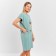 Homemade Women Wake Up dress, mint color, size 56