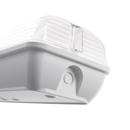 Emergency lamp Feron EM101, IP65, LED, 2 W, 340x110x80 mm, white color-1