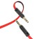 Hoco UPA16, Jack 3.5 mm (M) - Jack 3.5 mm (M), 1 m, TPE, red