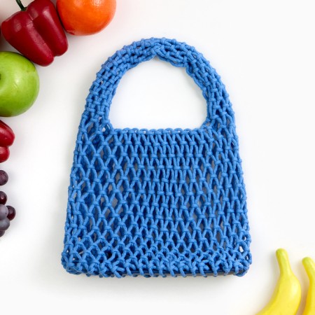 ALOSKA 20 x 30 cm, handle 10 cm, cell 1.5 cm, blue-3