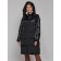 Coat insulated winter female, size 42, black color