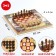 Board game 3 in 1 "Kulikovo Battle": chess, checkers, backgammon, wood, 50 x 50 cm
