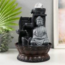 The desktop fountain from the network, backlight 