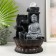 The desktop fountain from the network, backlight "Buddha in gray against the wall" 20x20x30 cm
