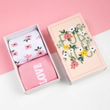 Set of women's socks KAFTAN LOVE 2 pairs, size 36-39