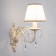Sconces amelia, 1x40W E14, white color