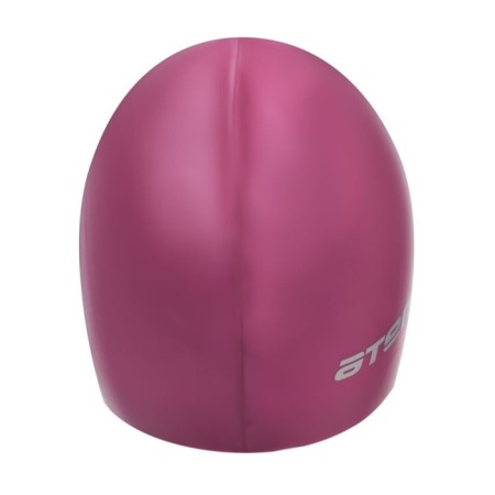 ATEMI SC104 swimming cap, silicone, cherry color-4