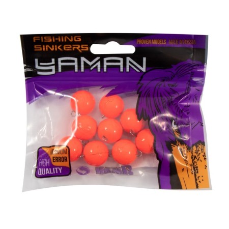 Cargo Cheburashka painted collapsible Yaman 10 pcs., 32 g, orange-4