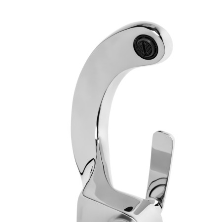 Sink mixer Zein Z3815, designer, single -leaf, cartridge 35 mm, chrome-9